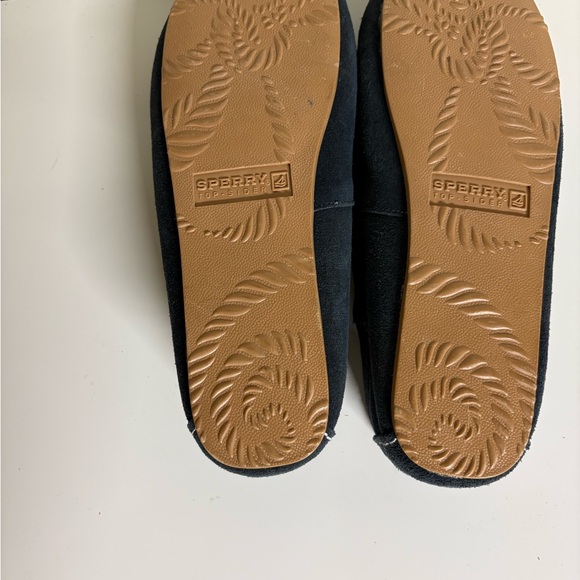 Sperry Slippes Blue Size 8 With Hard Bottom - Picture 4 of 7